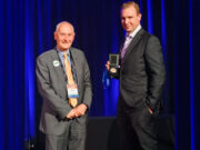 Scott Young wins the EJ Ted Hooper Medal