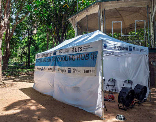 Pop Up cooling hub is Sydney’s response to extreme heat