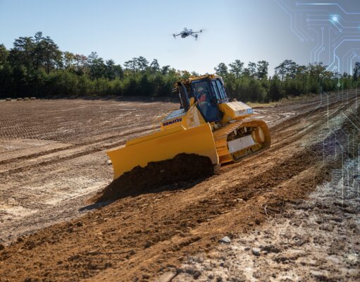 K-RTK Adds to Komatsu’s Smart Construction Capability